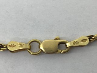 cadena oro 18k 20cm