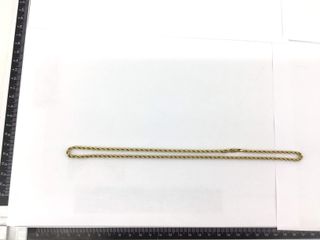cadena oro 18k 20cm