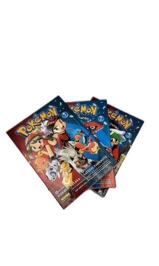 otras colecciones norma mangas pokemon rubi y zafiro tomos 1-3