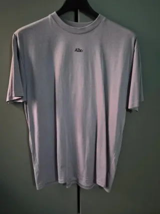 Camiseta Alho Algodón Lila Calavera