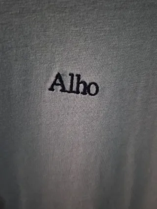 Camiseta Alho Algodón Lila Calavera