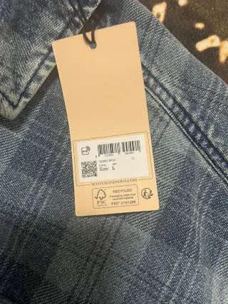 Sobrecamisa Scotch & Soda Hombre Azul