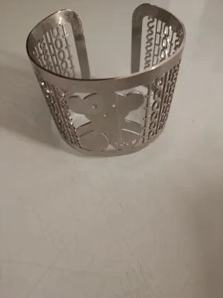Brazalete Tous Oso Plata