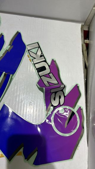 Juego de cintas para carrocería, carenado lateral inferior para Suzuki, GSX-F 750. Ref. 68680-20C20-K46