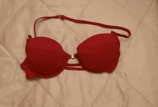 Conjunto 2 sujetadores y 2 tangas rojo