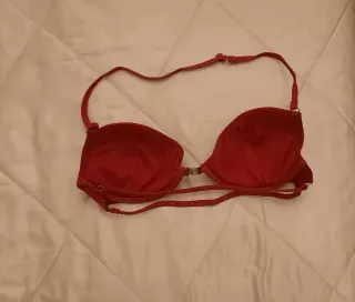 Conjunto 2 sujetadores y 2 tangas rojo