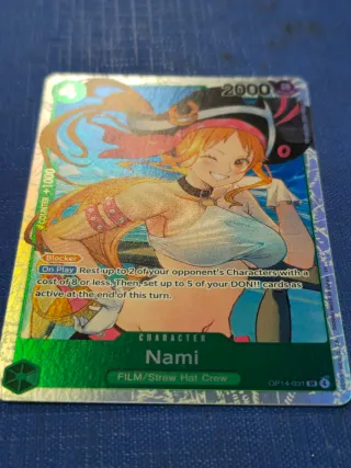 Carta One Piece Nami OP14-031 SR