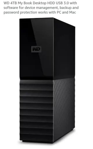 Disco Duro Externo WD 4TB USB 3.0