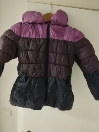 Cazadora acolchada niña