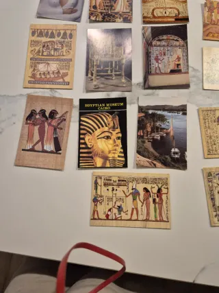 27 Postales Antiguas Egipto Arte Egipcio