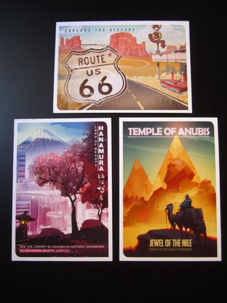 12 Postales Overwatch Collector's Edition