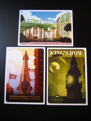 12 Postales Overwatch Collector's Edition