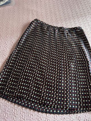 Falda plisada rodilla Talla 44