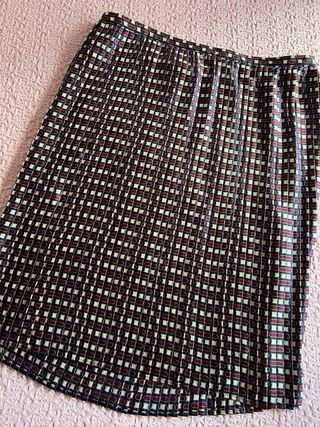 Falda plisada rodilla Talla 44
