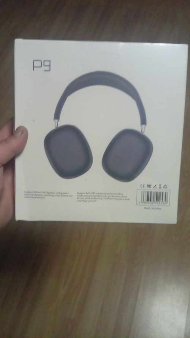 Auriculares inalámbricos Negros precintados