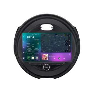 Rádio 4/64GB Mini F55 F56 F60 Android 14 (Novo)