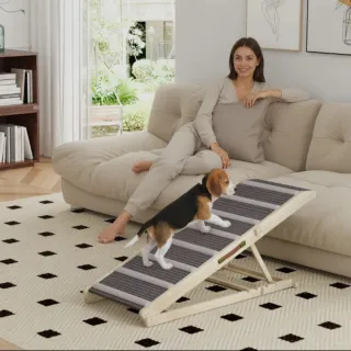 Rampa para mascotas perros alfombrilla plegable