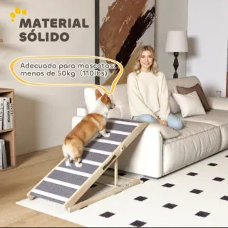 Rampa para mascotas perros alfombrilla plegable