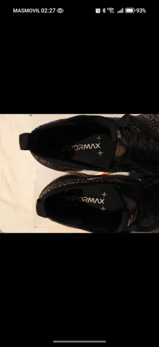 Nike Air VaporMax Flyknit 3 sin etiqueta