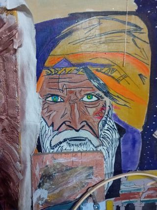 Opera d'arte su legno