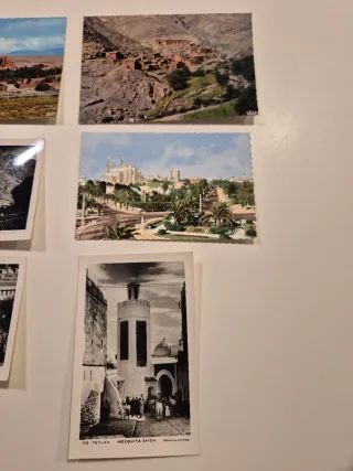 Lote 3 Postales Antiguas Tánger Marruecos