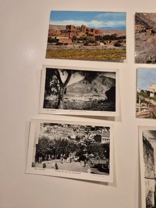 Lote 3 Postales Antiguas Tánger Marruecos