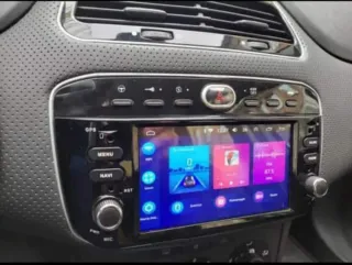 Rádio Fiat Punto/Linea Android 14 com GPS (Novo)