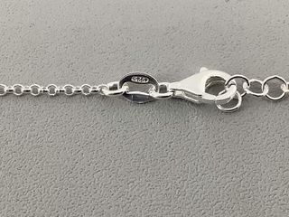 collar plata 925mm 18 5cm