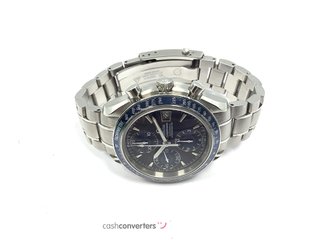 reloj alta gama unisex omega speedmaster automatic chronometer date 40mm (3212.80.00)