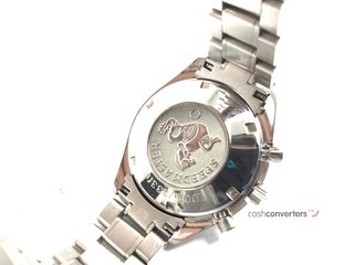 reloj alta gama unisex omega speedmaster automatic chronometer date 40mm (3212.80.00)