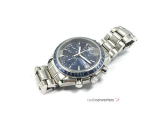 reloj alta gama unisex omega speedmaster automatic chronometer date 40mm (3212.80.00)
