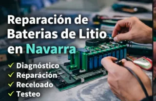 Reparación y diagnóstico de baterías de litio