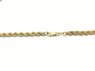 cadena oro 18k 28cm