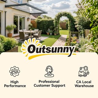 Toldo de Exterior 303X96Cm, Toldo para Exterior de Policarbonato y Aluminio, para Balcón Ventanas y Puertas, Transparente