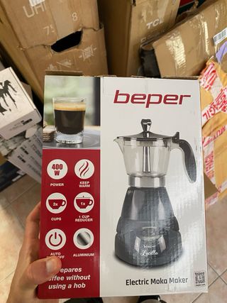 Cafetera eléctrica Beper Lucilla