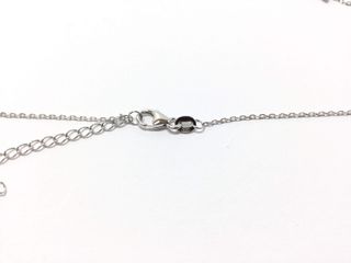 collar plata 925mm con piedra con circonita 21cm