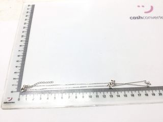 collar plata 925mm con piedra con circonita 21cm