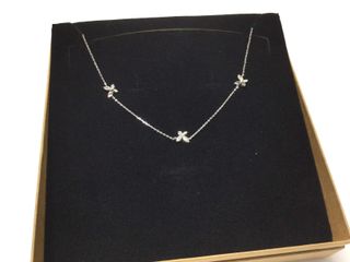 collar plata 925mm con piedra con circonita 21cm