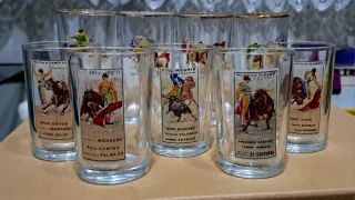 Vasitos de licor taurinos vintage