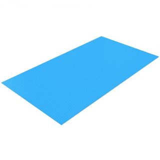 Cubierta Solar para Piscina, Manta Solar Rectangular de 36 x 18 pies para Piscinas, Cubierta Solar para Piscina Inground Above Ground, Cubiertas Solares de 16 mil Azul
