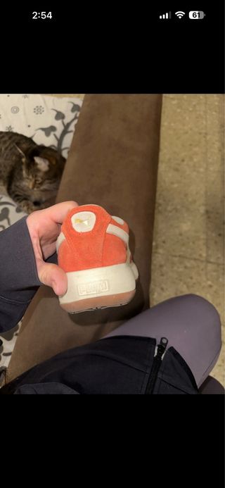 Zapatillas Puma Suede Naranja