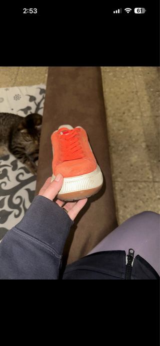 Zapatillas Puma Suede Naranja