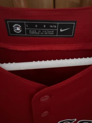 Camiseta Béisbol Red Sox Nike Talla L