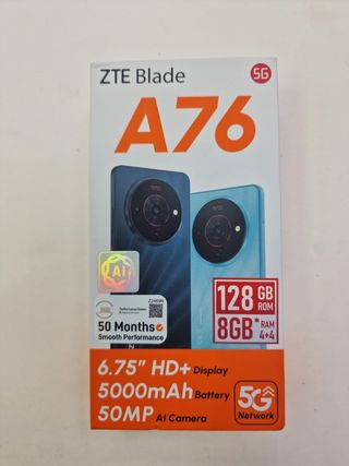 Smartphone ZTE Blade A76 4+4/128Gb (Sin Uso)