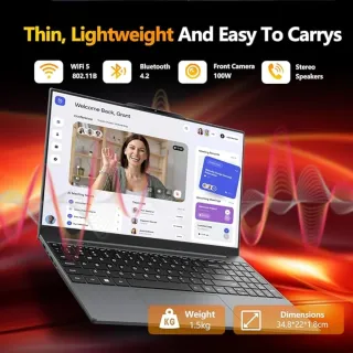 Portátil 15.6 Core i7-6500U 16GB RAM 512GB SSD