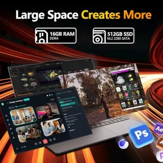 Portátil 15.6 Core i7-6500U 16GB RAM 512GB SSD