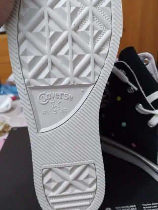 Converse All Star pois ricamati mis 38.5