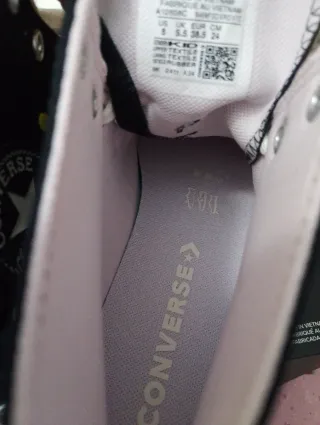 Converse All Star pois ricamati mis 38.5