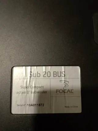 Subwoofer Focal BUS 20