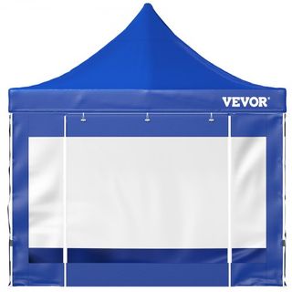 Tienda de Carpa Plegable de 304.8 x 304.8 cm, Gazebo de Patio Exterior con Paredes Laterales Desmontables y Bolsa con Ruedas, Refugio de Gazebo Instantáneo Resistente a los UV y al Agua para Fiest...